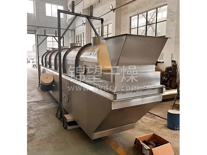 Vibrating fluidized bed for sorbitol